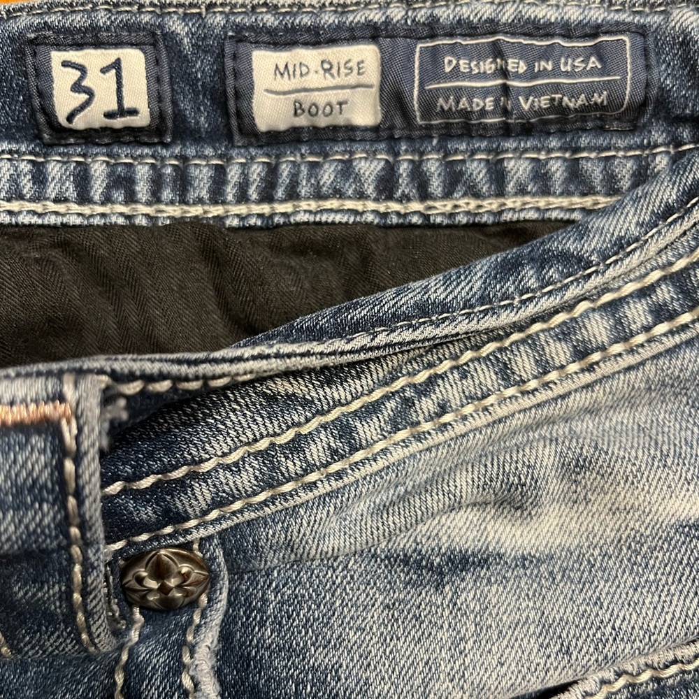 Distressed Miss Me Jeans